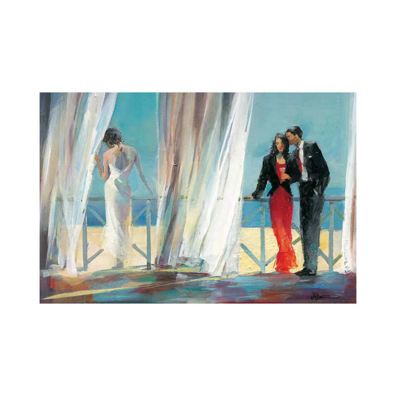 Dreaming About I 1 Piece Wrapped Canvas Painting, 30.48 cm H x 45.72 cm W