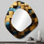 Kamari Grunge Gold Cubes-107230372
