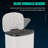 13 Gallons Step On Trash Can Stainless Steel Kitchen Garbage Dustbin with Soft Close Lid and 30 Garbage Bags-96151553