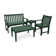 Vineyard 4-Piece Bench Seating Set