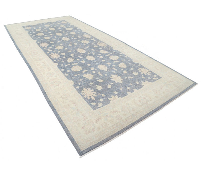 One-of-a-Kind 7'2"x14'6" Area Rug in Gray