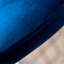 2 pièces bleues, rembourrées avec un rembourrage doux, fonction pivotante réglable, garniture d'aspect chic moderne - Hauteur pour plus de commodité-942442382