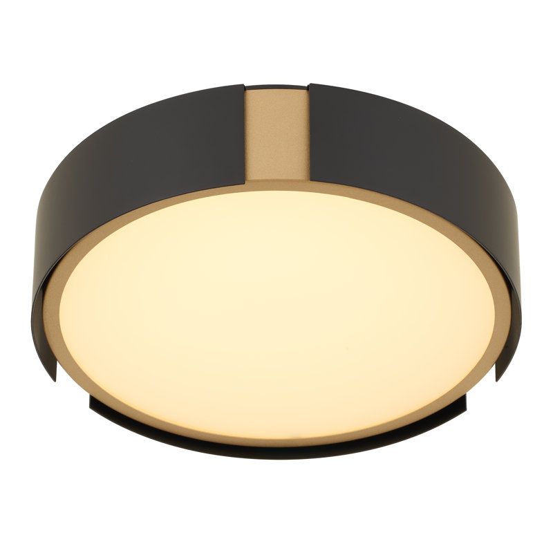 Plafonnier encastré 1 lumière DEL Meastro, H 3,75 po x l 10 po x P 10 po