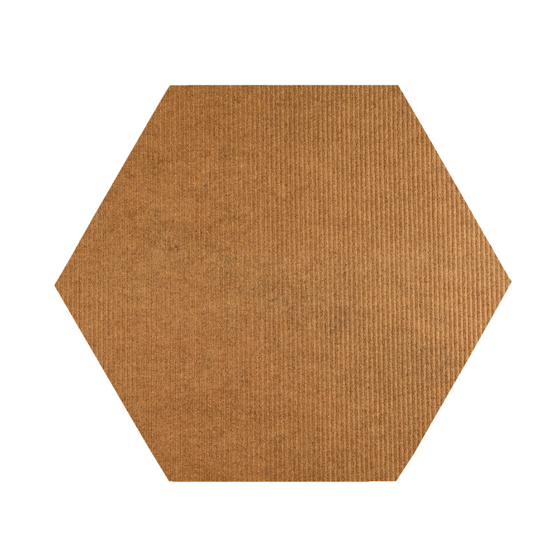 Tapis intérieur / extérieur en sisal Gatienne, Hexagone 10 pi