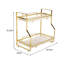 Cromberg Metal Makeup Organiser