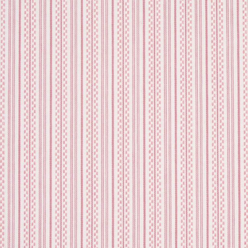 Tissu à rayures Jack, Rose