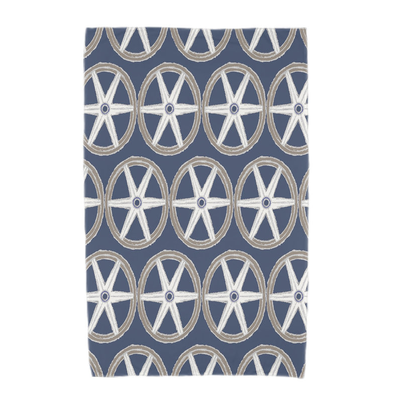 Serviette de plage Aksel, Bleu marine