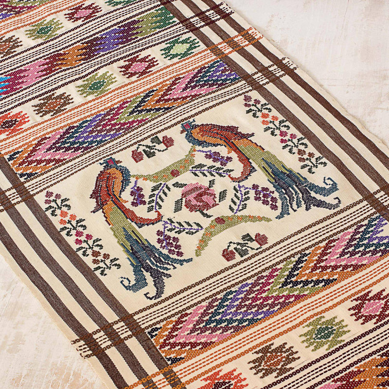 Chevron 100% Cotton Table Runner
