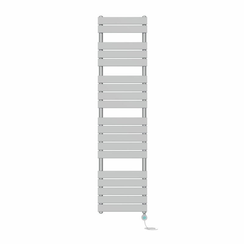 Flat Panel Towel Rail Heated Towel Rails, Chrome, 180cm H x 45cm W x 6.2cm D
