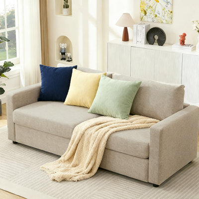 Canapé moderne en chenille de 79,6 po Crofford
