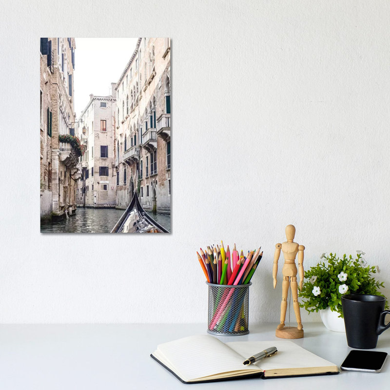 Venice View III 1 Piece Wall Art on Canvas, 30.48cm H x 20.32cm W x 1.91cm D, Wrapped Canvas