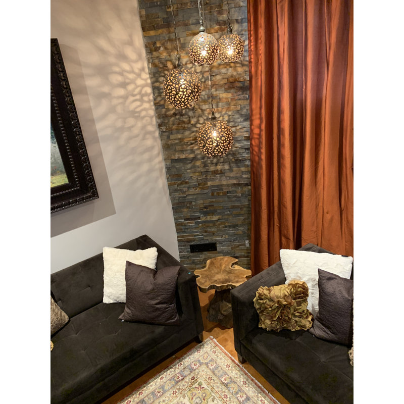 Table de bout en bois massif Asaro