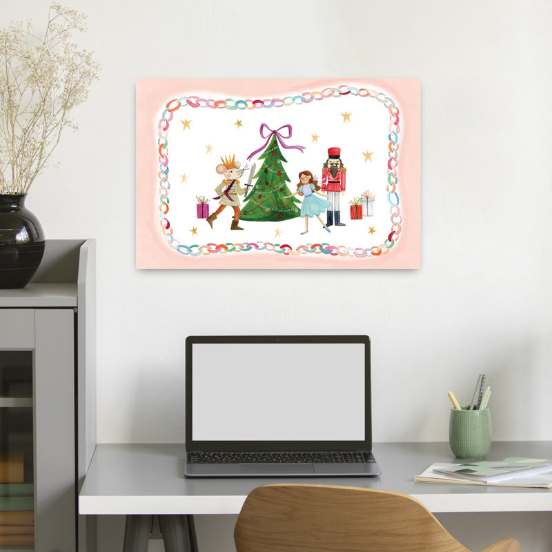 Nutcracker Scene Predailys by Rachel Nieman - Wrapped Canvas Print, 40.64cm H x 60.96cm W
