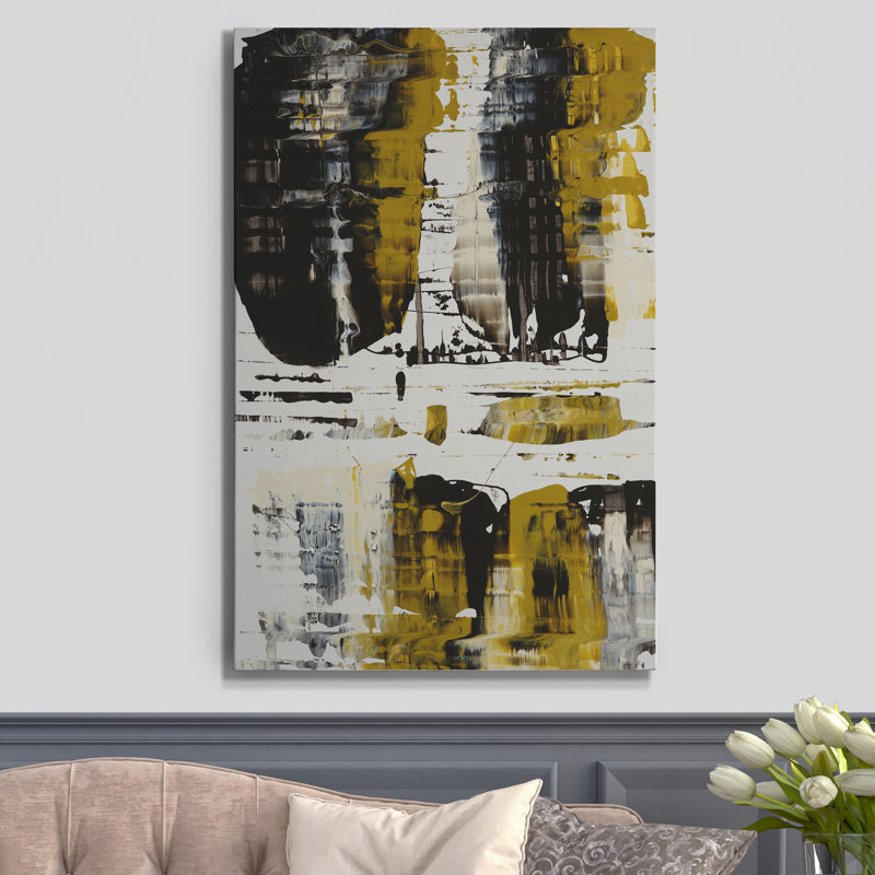 « wc velocity gold », peinture sur toile tendue, H 12 po x l 8 po x P 1 po