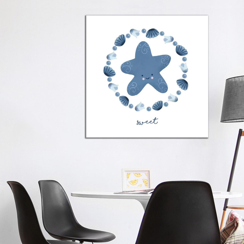 Ocean Friends III by Noonday Design - Wrapped Canvas Painting, 93.98cm H x 93.98cm W x 1.91cm D