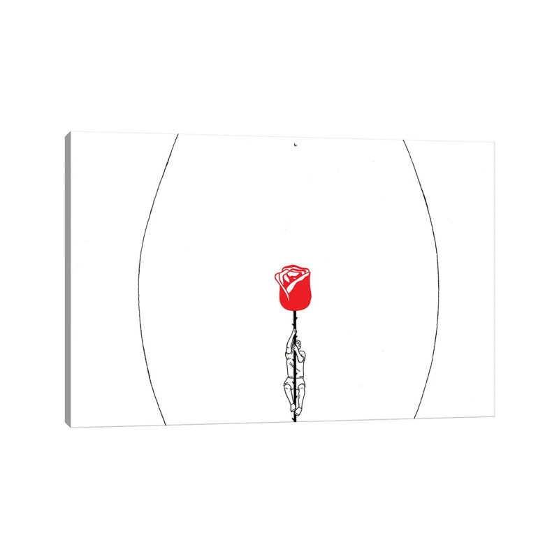Rise 1 Piece Wall Art on Canvas, 20.32 cm H x 30.48 cm W, Wrapped Canvas