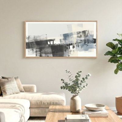 Abstrait monochrome, reproduction d'art sur toile, ensemble de 1
