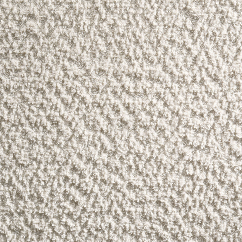 Banc rembourré capitonné Mira Vanilla Boucle