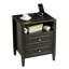 19.69 " W Solid Wood Standard Drawer Nightstand