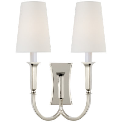 Thomas O'Brien Delphia Large Double Arm Sconce