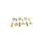 Giguere 6 Piece Stainless Steel Hostess Set