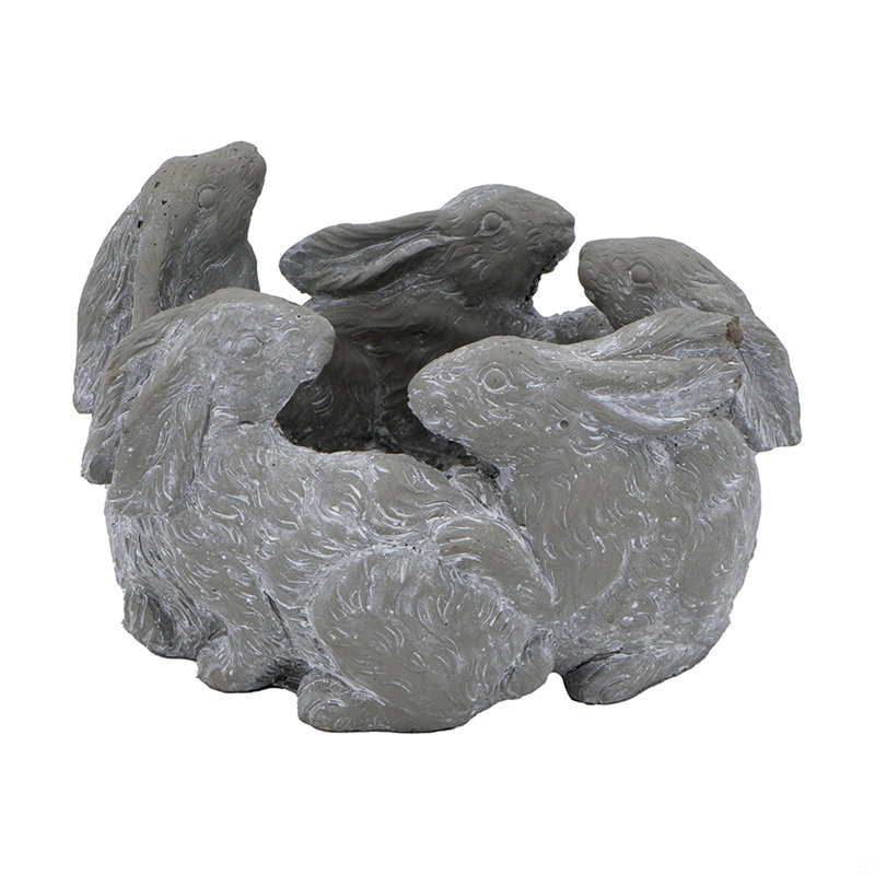 Bunny Cement Planter