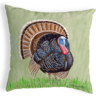 Outdoor Reversible Throw Pillow