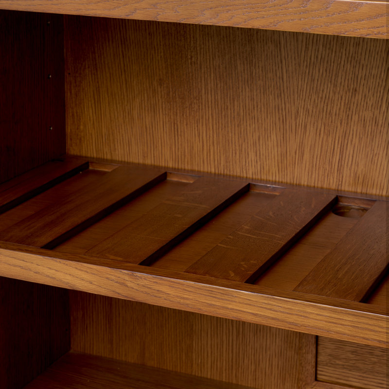 Borchard Solid Wood Bar Cabinet
