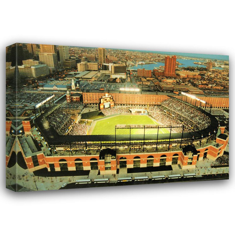 Baltimore Camden Yards (Night), 28" H x 40" W
