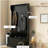 3-In-1 Entryway Hall Tree with Storage Bench, Coat Rack with Four Hooks and Shoe Storage-1656426904