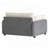 Oversized Chenille Single Sofa-830044652