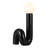 Katya 18" Scandinavian Minimalist Ceramic Spiral Tube LED Table Lamp-2021905173