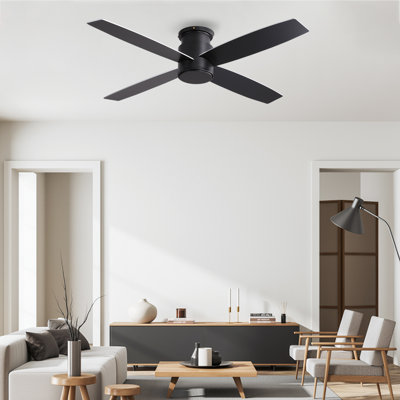 Winchendon 4-Blades Indoor Ceiling Fan with Remote