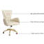 Ensembles de bureau haut de gamme minimalistes italiens-785164379