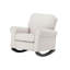 Chaise berçante en tissu beige | Idée de cadeau