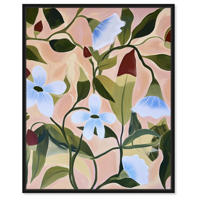 Toile «Bold Peach Petal» par Art Remedy