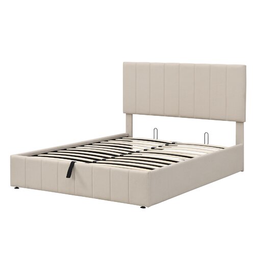 Latitude Run® Upholstered Platform Storage Bed & Reviews | Wayfair