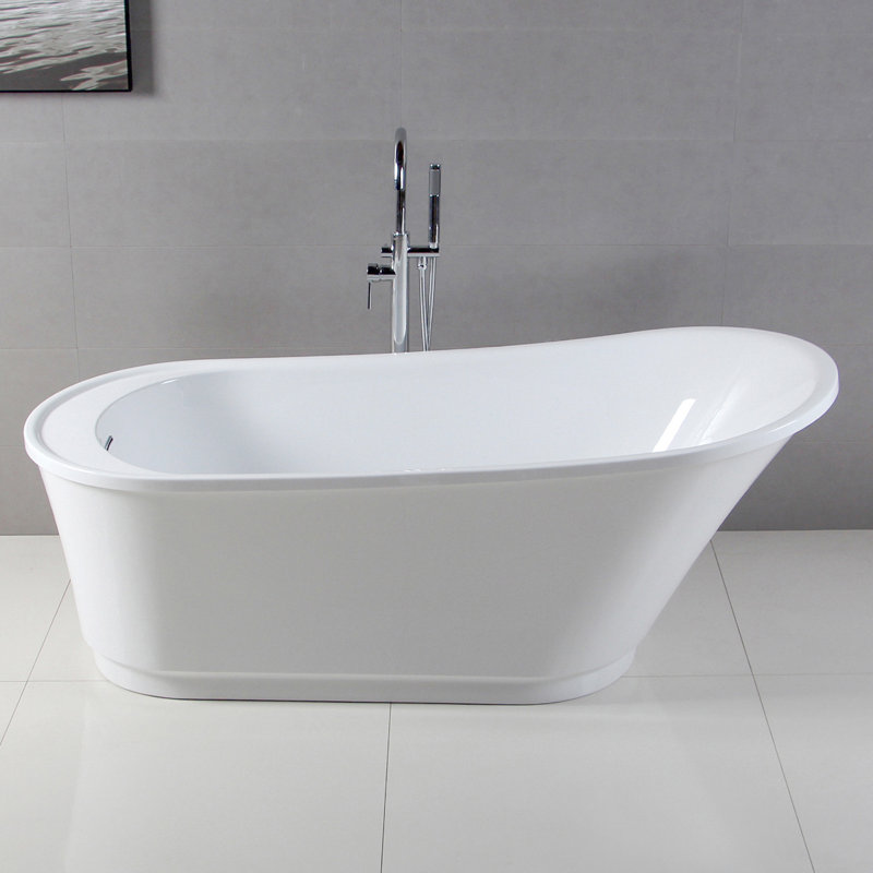 Baignoire de trempage autoportante en fer 69 po. X 30 po. Ferdy Langkawa