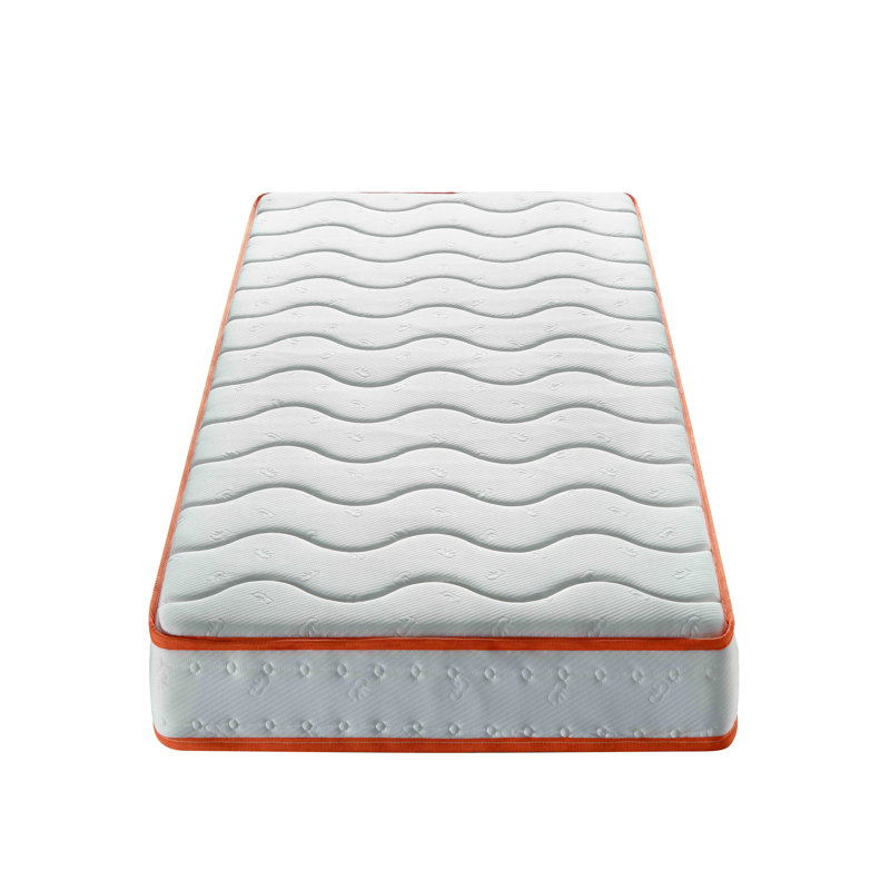 Matelas hybride à ressorts 6 po dans une boîte, matelas à ressorts en mousse souple moyenne avec isolement de mouvement et soulagement de la pression | Idée de cadeau