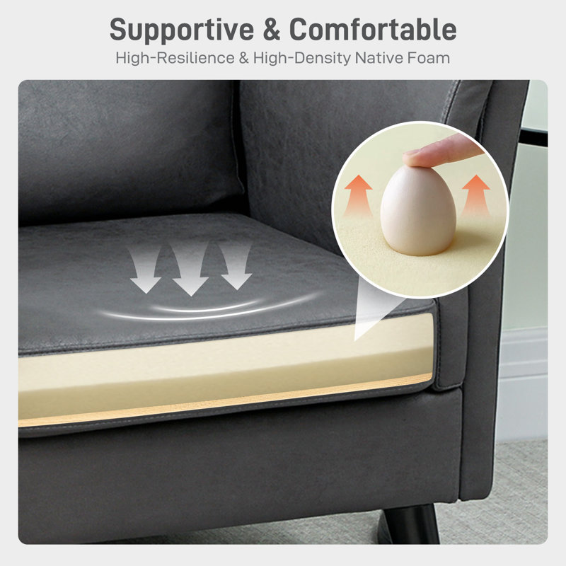 2 Seater Loveseat, Grey