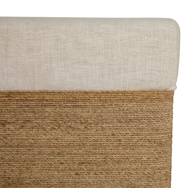Maris Mahogany Handwoven Dining Side Chair