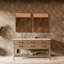 Double Bathroom Vanity with Top-1338080355