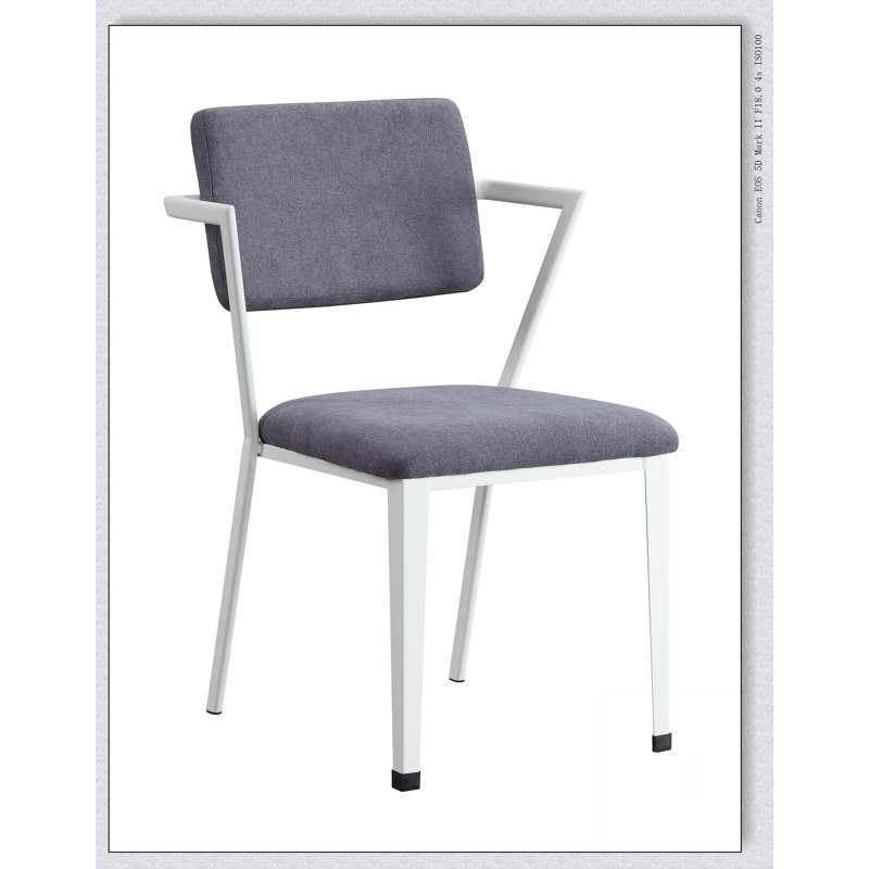 Chaise de bureau en tissu Cargo, Blanc