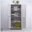 Armoire de rangement 67,4 po H 4 Doors Mirror
