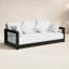Montford Teak Patio Sofa with Cushions