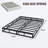 7 Inch Standard Profile Box Spring Only with Fabric Cover Mattress Foundation Easy Assembly-1718324225