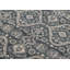 Geometric Area Rug in Teal Blue/Gray
