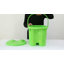 Basicwise Collapsible Foot Spa Bucket with Cover, Deep Soaking Basin for Pedicure, Portable Folding Massage Bath Tub, Compact Wash Container