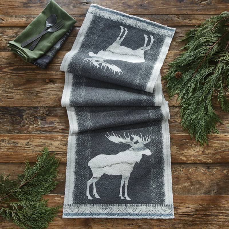 Mexia Runner No Pattern Printed Table Runner