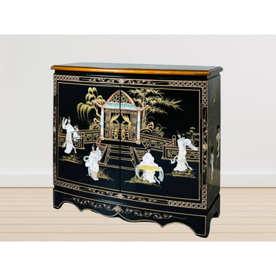 Mother of Pearl Chinese Sideboard Cabinet